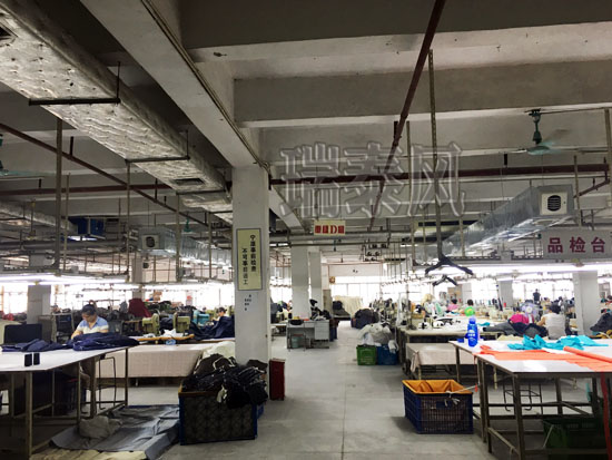 服裝、制衣、皮革廠(chǎng)降溫方案