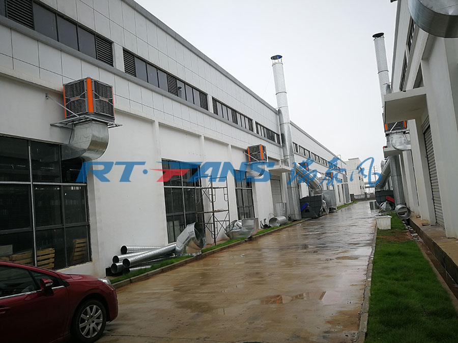 廠房降溫你裝過冷風(fēng)機(jī)嗎？
